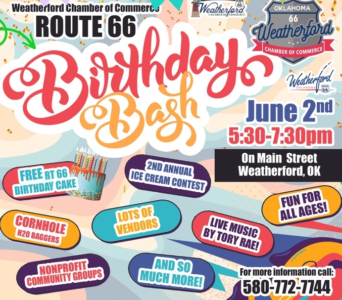 Route 66 Kickoff Birthday Bash