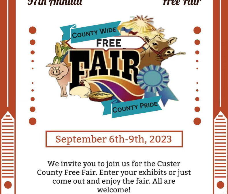 Custer County 97th Annual Free Fair