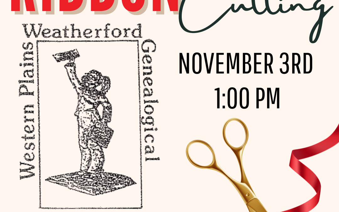 Western Plains Weatherford Genealogical