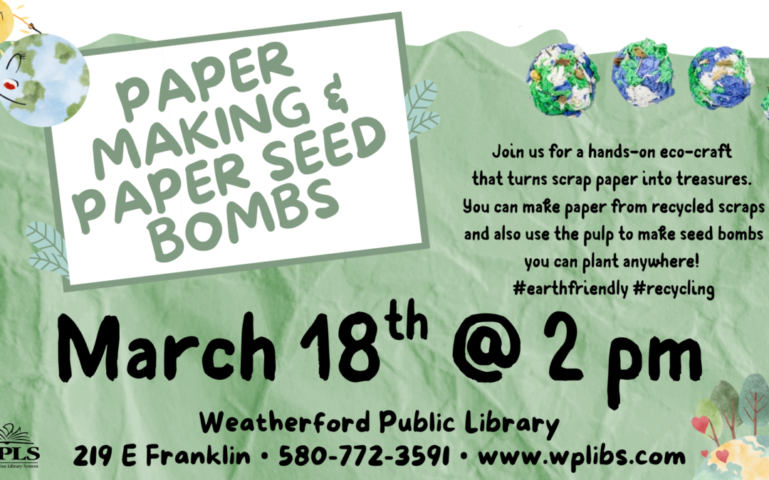 Paper Making & Paper Seed Bombs