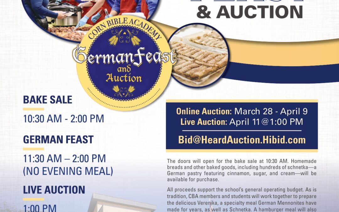 62nd Annual German Feast & Auction