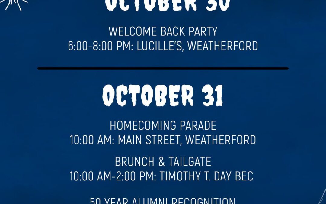 Homecoming Weekend Events